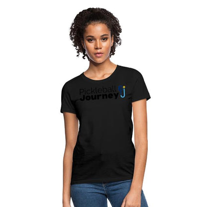 Pickleball Journey White Womens T-Shirt