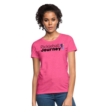 Pickleball Journey White Womens T-Shirt